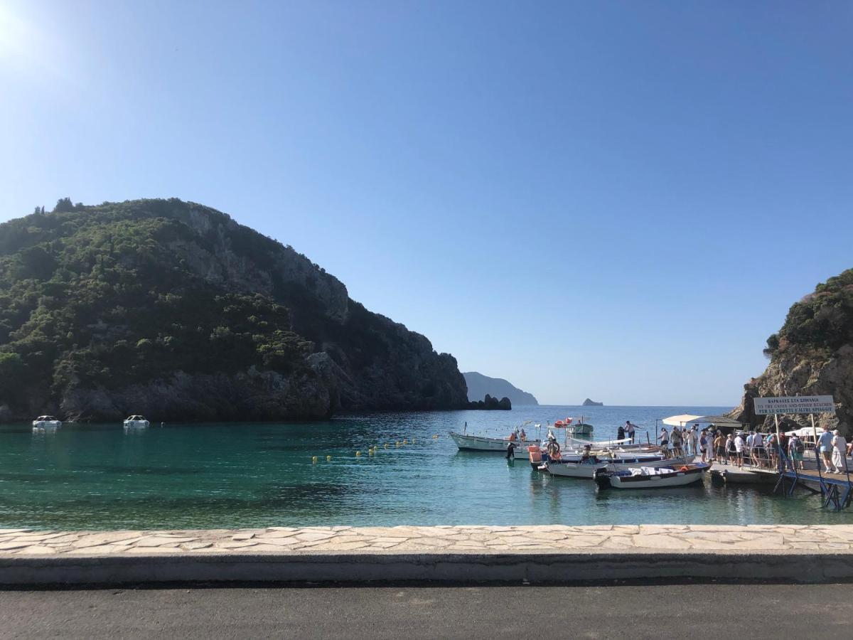 Villa Ampelaki "30 Meters To Beach" Paleokastritsa Eksteriør billede