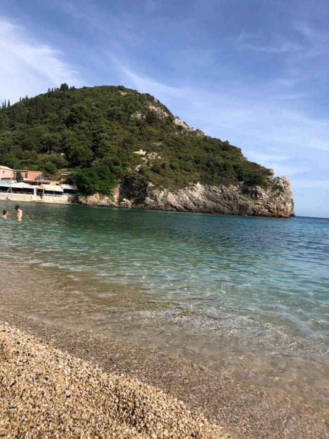 Villa Ampelaki "30 Meters To Beach" Paleokastritsa Eksteriør billede