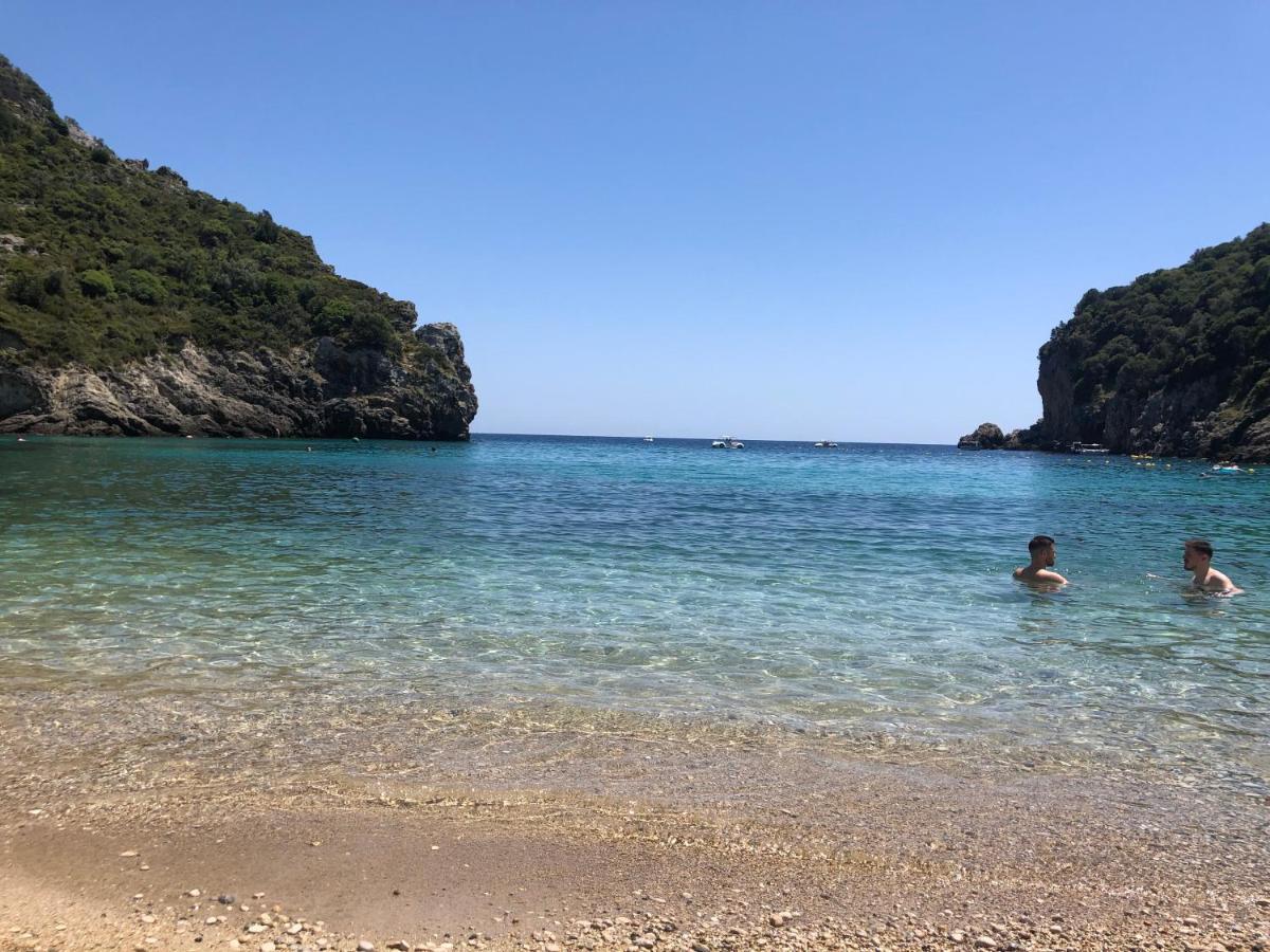 Villa Ampelaki "30 Meters To Beach" Paleokastritsa Eksteriør billede