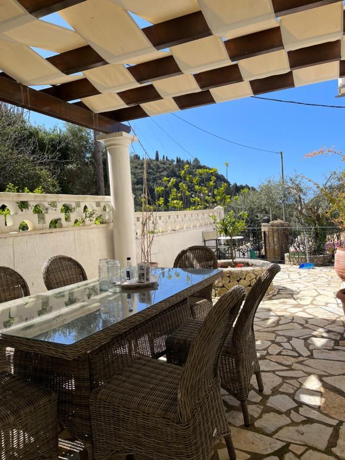 Villa Ampelaki "30 Meters To Beach" Paleokastritsa Eksteriør billede