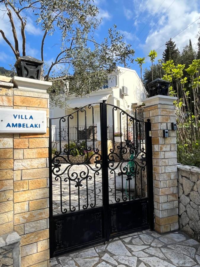 Villa Ampelaki "30 Meters To Beach" Paleokastritsa Eksteriør billede