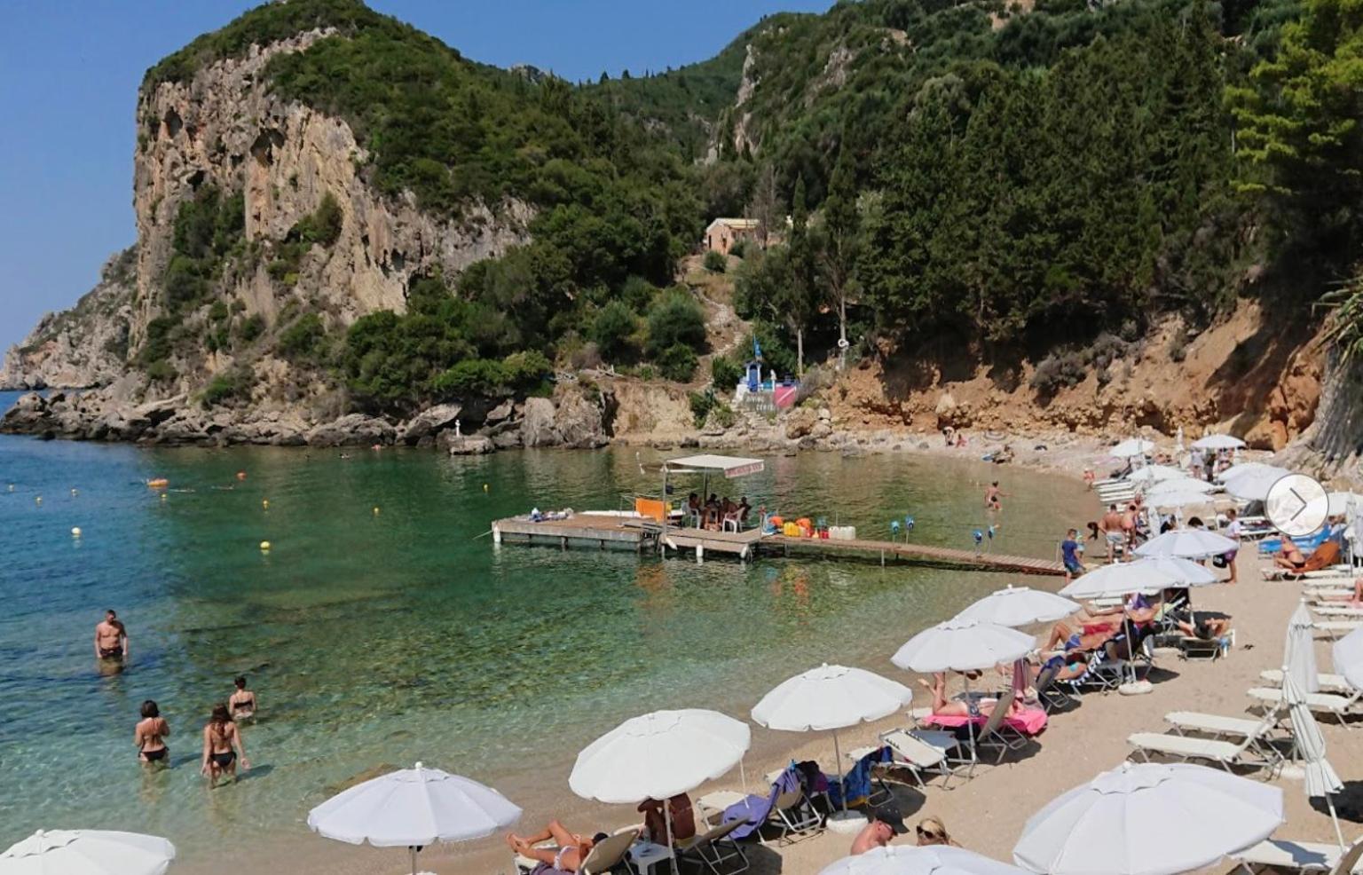 Villa Ampelaki "30 Meters To Beach" Paleokastritsa Eksteriør billede