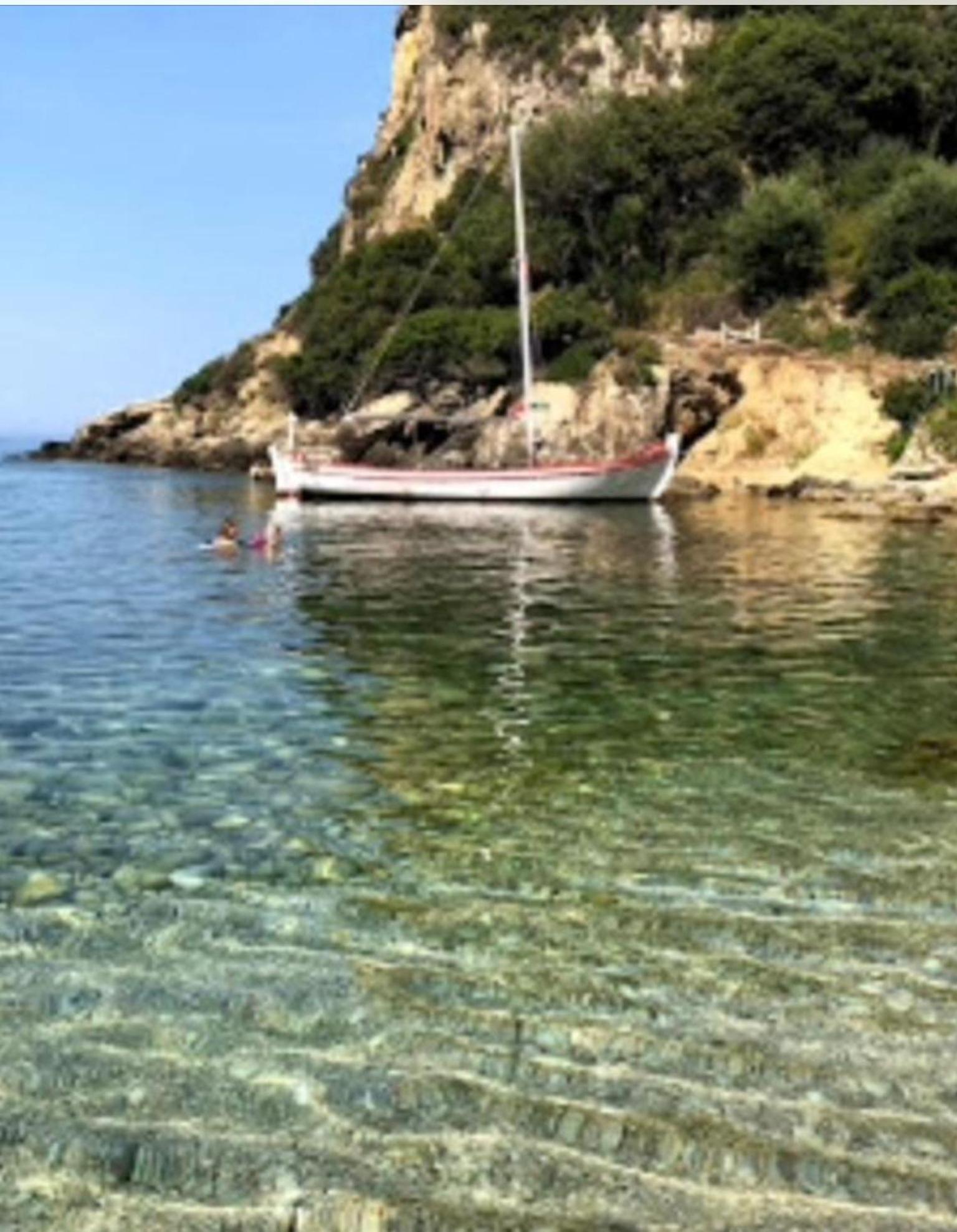 Villa Ampelaki "30 Meters To Beach" Paleokastritsa Eksteriør billede