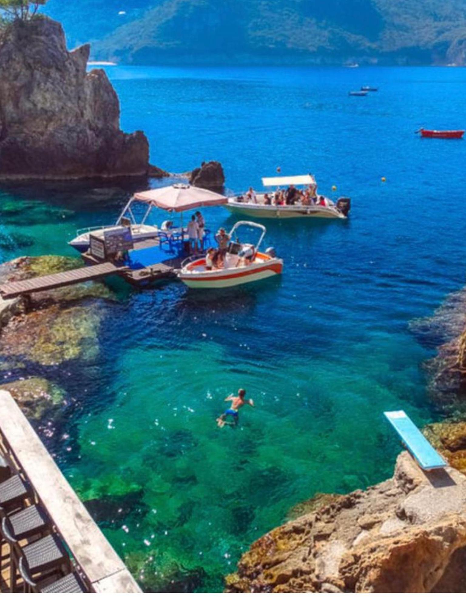 Villa Ampelaki "30 Meters To Beach" Paleokastritsa Eksteriør billede